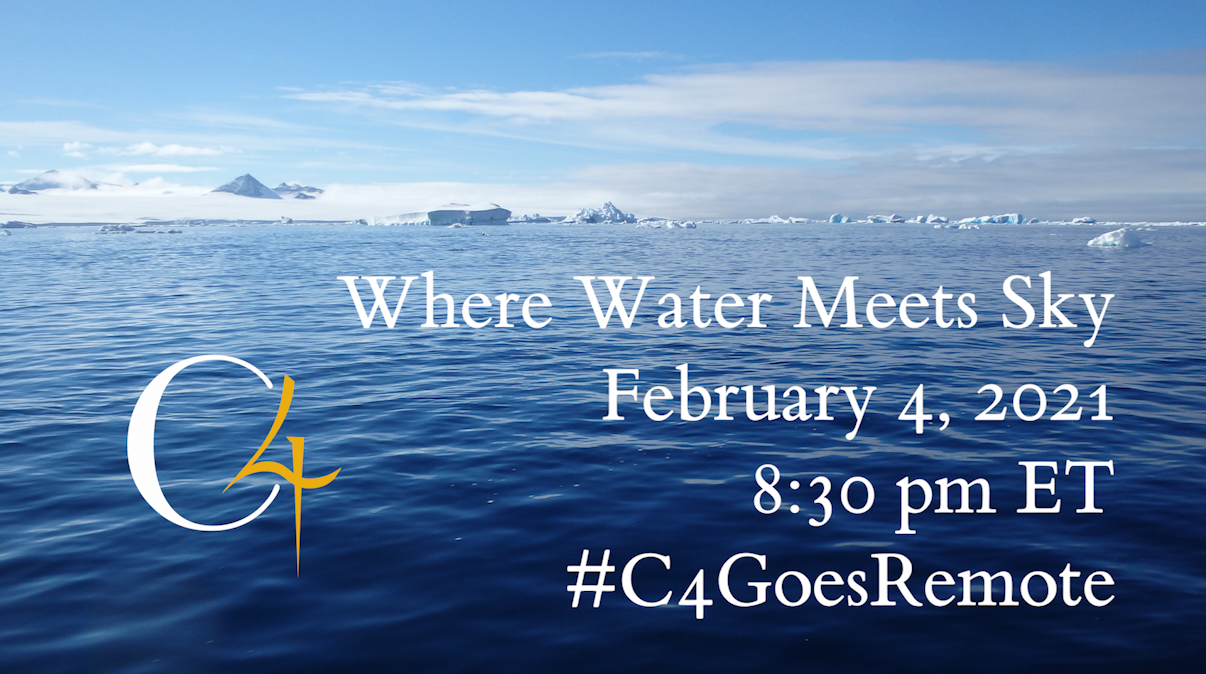 Where Water Meets Sky, February 4, 2021 at 8:30PM ET